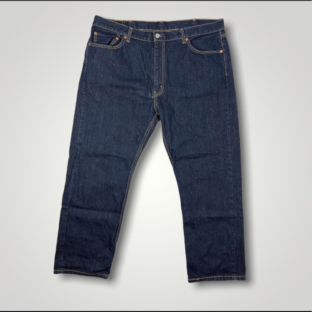 Levi’s 505 Men’s Jeans 42x30 Dark Wash Straight Leg